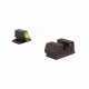 Trijicon FNH HD Night Sight Set - 9mm, Yellow Front Outline 600704