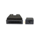 Trijicon For Glock Sup Night Sight w/ Wht Outline/Grn Lamps, White/Black, Suppressor Night Sight Set 196577