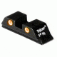 Trijicon Bright &amp; Tough For Glock Rear Sight With Orange Lamps GL01RO