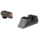 Trijicon HD XR Night Sight Set, MOS Fit Rear, Glock 17, 17L, 19, 22, 23, 24, 25, 26, 27, 28, 31, 32, 33, 34, 35, 37, 38 and 39, Orange, 601092