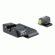 Trijicon Heavy Duty Night Sight Set, Yellow Front Outline, S&amp;W M&amp;P Shield, 600721