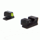Trijicon Heavy Duty Night Sight Set, Yellow Front Outline, Springfield XD-S, 600751