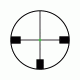 Trijicon AccuPoint TR-25 1-6x24mm Rifle Scope, 30 mm Tube, Second Focal Plane, Black, Green German #4 Crosshair w/ Dot Reticle, MOA Adjustment, 200083