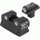 Trijicon Bright &amp; Tough Night Sight Set, Green Front and Orange Rear - Colt Officers