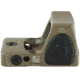 Trijicon RM06 RMR Type 2 Adjustable LED Red Dot Sight, 3.25 MOA Red Dot, No Mount, Matte, FDE, 700696