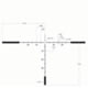 Trijicon Tenmile HX 5-25x50 First Focal Plane 30mm Tube Riflescope w/Red/Green MOA Ranging, Satin Finish, Exposed Elevation Adjuster w/Return to Zero Feature, Black, 3000020