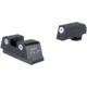 Trijicon Suppressor/Optic Height Tritium Night Sights - Glock Small Frames MOS