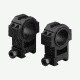 Trinity Force 30mm Tall Ring w/ 1in Insert, Black MN409B22