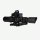 Trinity Force Assault Scope 1-4X28 , Combo V2, Electronic Buttons, Mil-Dot  Reticle, Black SR19S1428BH-V2