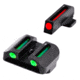 TruGlo Brite-Site Fiber Optic Hand Gun Sight, Red Front/GreenRear, Springfield XD, TG-TG131X