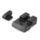 TruGlo Brite Site Tritium Pro Front/Rear Green Night Sight Set for HK VP9/VP40/P30/HK45, 3-Dot Configuration Front, White Focus Lock Ring, Steel, Black, TG-TG231H1W