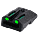 TruGlo TFO Fiber Optic Handgun Sight Set for Novak 1911 .270/.450, Green, TG-TG131NT2