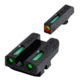 TruGlo TFX Pro Walther CCP Front and Rear Night Sight Set, Orange Ring, TG-TG13WA3PC