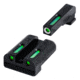 TruGlo TFX SIG #8 Sig Sauer 3 Dot Green Tritium/Fiber Optic Sight, TG-TG13SG1A