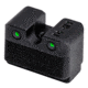 TruGlo Tritium Pro Handgun Sight Set for Glock Low MOS, White Focus Lock Ring, TG-TG231G1MW
