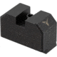 TRYBE Defense High Glow Fiber Optic Night Sights for Glock 17/19/22/23/24/26/27/33/34/35/37/38/39/42/43 &amp; SIG P320/P365, Suppressor, Black, FOSG-SUP