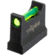 TRYBE Defense High Glow Fiber Optic Night Sights for Glock 17/19/22/23/24/26/27/33/34/35/37/38/39/42/43 &amp; SIG P320/P365, Suppressor, Black, FOSG-SUP