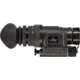 TRYBE Optics PVS-14 1x Night Vision Monocular, Gen 3, White Phosphor, Min 1600 FOM, 64-81 lp/mm, High Performance, Black, TRYBEPVS14WHR