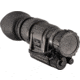 TRYBE Optics PVS-14 1x Night Vision Monocular, Gen 3, White Phosphor, Min 1600 FOM, 64-81 lp/mm, High Performance, Black, TRYBEPVS14WHR