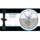U.S. Optics FDN-10X 1.8-10x40mm Rifle Scope, 34mm Tube, First Focal Plane, GAP Reticle, 1/10 MIL Elevation, Windage Adjustment, Matte Black, Small, FDN 10x GAP