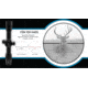 U.S. Optics FDN-10X Rifle Scope, 1.8-10x40mm, 34mm Tube, FFP, HORUS H425 Reticle, 1/10 MIL Elevation/ Windage Adjustment, Black, Small, FDN 10X H425