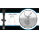 U.S. Optics FDN-17X 3.2-17x50mm Rifle Scope, 34mm Tube, First Focal Plane, JVCR Reticle, 1/10 MIL Elevation, Windage Adjustment, Matte Black, Medium, FDN 17X JVCR