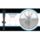 U.S. Optics FDN-25X Rifle Scope, 5-25x52mm, 34mm Tube, FFP, MPR Reticle, 1/10 MIL Elevation/ Windage Adjustment, Black, Medium, FDN 25X MPR