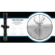 U.S. Optics FDNFX-10 10x40mm Rifle Scope, 34mm Tube, First Focal Plane, GAP Reticle, 1/10 MIL Elevation, Windage Adjustment, Matte Black, Small, FDN FX10 GAP