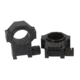 Kensight USTS Double Width Steel Scope Rings, 1.270in High Profile, Smooth, Black, 660-642