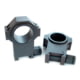 Kensight USTS Standard Width Steel Scope Rings, 1.500in Extra Hight Profile, Smooth, Black, 660-625