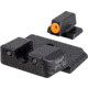 USED EDEMO Trijicon Heavy Duty Night Sight Set, S&amp;W M&amp;P Shield/Shield Plus/Shield 2.0, Green/Orange, 600722, EDEMO1, EDEMO1, Condition Fair, Scratches