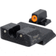 USED EDEMO Trijicon Heavy Duty Night Sight Set, S&amp;W M&amp;P Shield/Shield Plus/Shield 2.0, Green/Orange, 600722, EDEMO2, EDEMO1, Condition Fair, Scratches