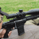 UTG Pro ACCU-SYNC QR Cantilever Mount, 40 MOA, 70 mm Offset, 30 mm Tube, Picatinny, Black, AIR340MOA