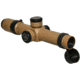 Valdada LTS-2 Rifle Scope, 1-10x26, 35mm Tube, First Focal Plane, Mil/Mil, Circle Dot X1 Illum, Desert Sand, VAL-Tac scope 12