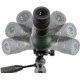 Vanguard 15-45x60 Spotting Scope, BaK4 Roof, Angled, Green, VEO HD 60A