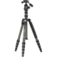Vanguard 265HCPB 4 in 1 Tripod w/ Ball Head, Pan Handle, Monopod, Black, VEO3T265HCBP