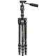Vanguard Aluminum 4 in 1 Tripod w/ Ball Head, Pan Handle, Monopod, 204 ABP, Black, VEO3T204ABP