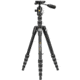 Vanguard Aluminum 4 in 1 Tripod w/ Ball Head, Pan Handle, Monopod, 235 ABP, Black, VEO3T235ABP
