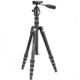 Vanguard Aluminum 4 in 1 Tripod w/ Ball Head, Pan Handle, Monopod, 235 ABP, Black, VEO3T235ABP
