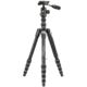 Vanguard Aluminum 4 in 1 Tripod w/ Ball Head, Pan Handle, Monopod, 265HABP, Black, VEO3T265HABP