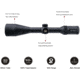 Vector Optics Continental x6 2.5-15x56 G4 Hunting Riflescope, 30mm Tube, 0192687278589