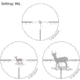 Vector Optics Continental x8 1-8x24 30mm Tube ED Tactical LPVO Rifle Scope, Second Focal Plane