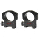 Vector Optics Tactical Rifle Scope Rings, 30mm Tube, Picatinny/ Weaver, 25.4mm Height, 6063-T6, Matte, Black, SCTM-22