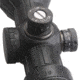 VictOptics Rifle Scope, 3-9x40mm, Second Focal Plane, 30mm Tube, Mil-Dot Red/ Green Illuminated Reticle, 6061-T6, Rubber, Black, OPSL08