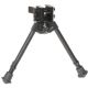 Versa-Pod 300 Series Rubber Feet Pan-Tilt Bipod, 9-12in, Black, 350-926