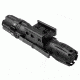 VISM Pro Series Flashlight 250 Lumen, Rail Mount, Black VATFLBM
