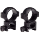 Vortex 30mm Rifle Scope Rings - High, Picatinny/Weaver Mount, Set of 2, Black, 30MRNG-H