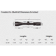 Vortex Crossfire II AO 6-18x44mm Rifle Scope, 1in Tube, Second Focal Plane, Black, Hard Anodized, Red Dead-Hold BDC Reticle, MOA Adjustment, CF2-31033
