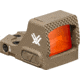 Vortex Defender-CCW 1x25mm Micro Reflex Red Dot Sight, 3 MOA, Tan, DFCCW-MRD3-T