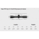 Vortex Viper PST Gen II 3-15x44 mm Rifle Scope, 30 mm Tube, Second Focal Plane, Black, Hard Anodized, Red EBR-4 MOA Reticle, MOA Adjustment, PST-3151